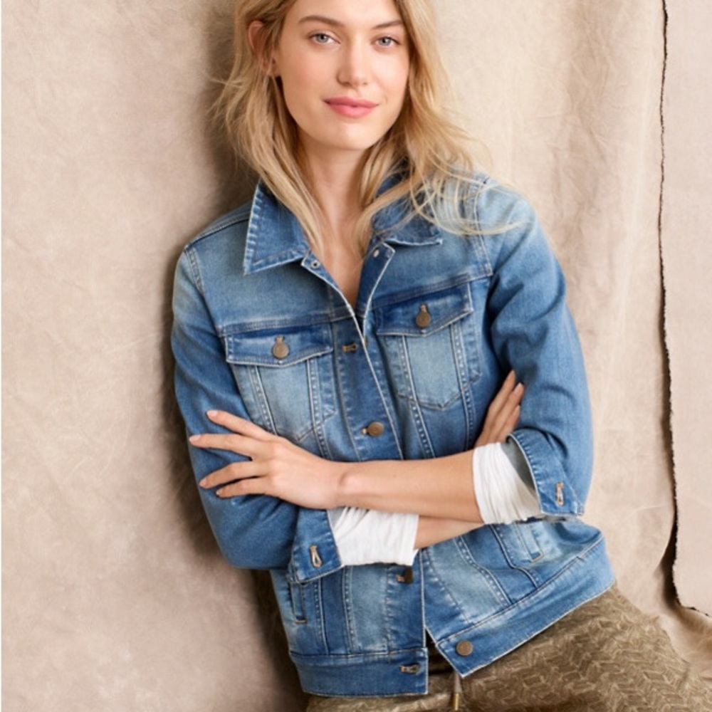Garnet Hill Jean Jacket